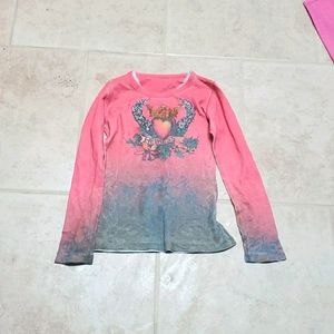 Long sleeve girls top